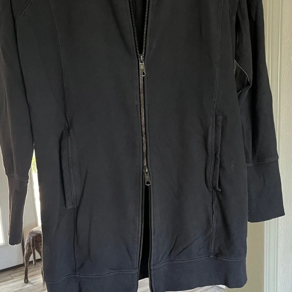 Life Is Good Women's Black Zip-Up Hoodie - Picture 6 of 6